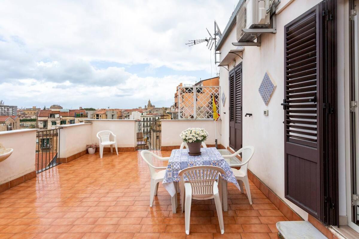 Frank'S House - Appartamento Con Terrazzo In Centro Palermo Ngoại thất bức ảnh